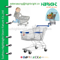 shopping trolley with baby seat,small shopping trolley,supermarket shopping trolley